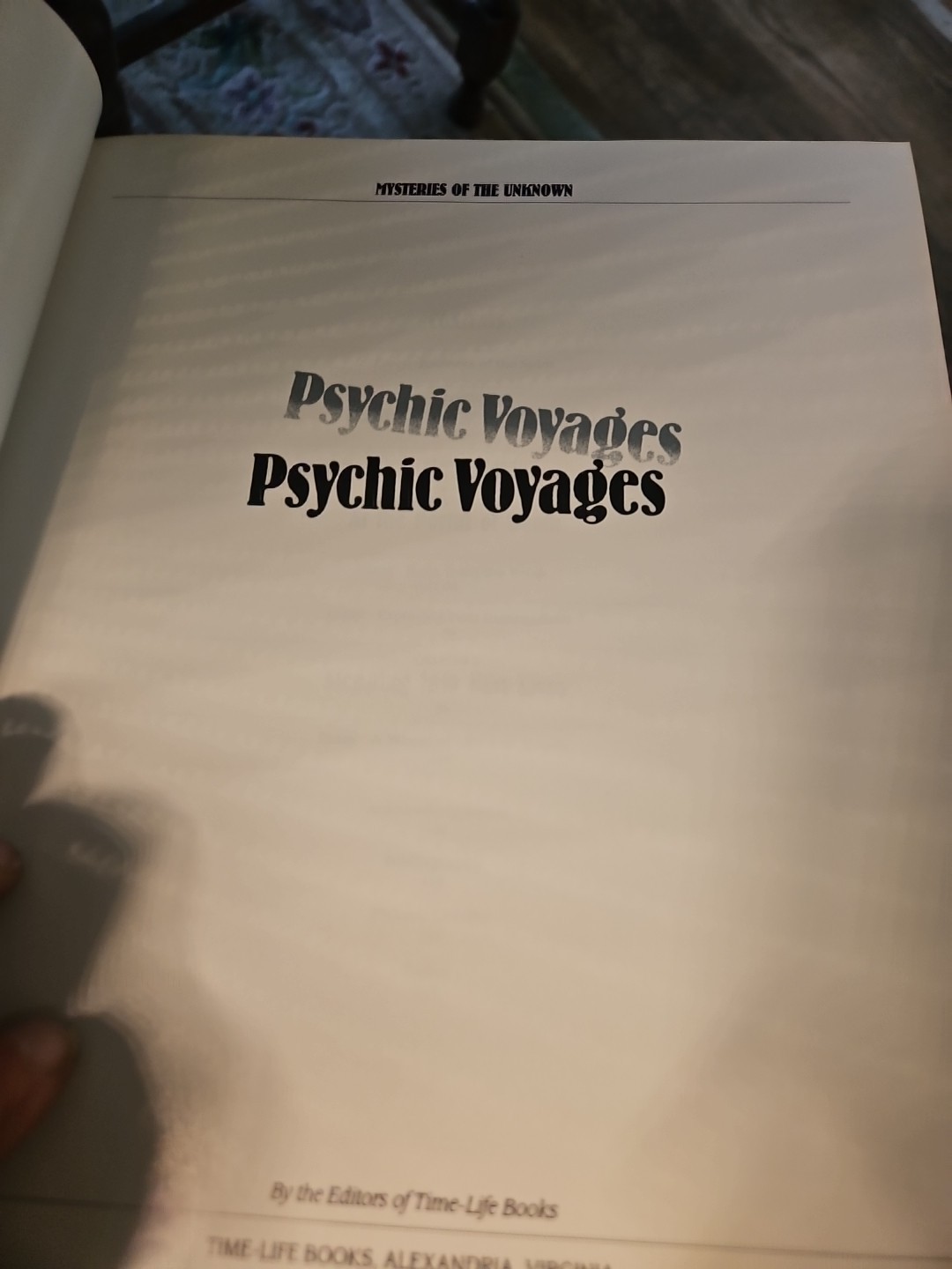 Lot 3 Mysteries of the Unknown Books Mystic Places UFOs Psychic Voyages VG F1
