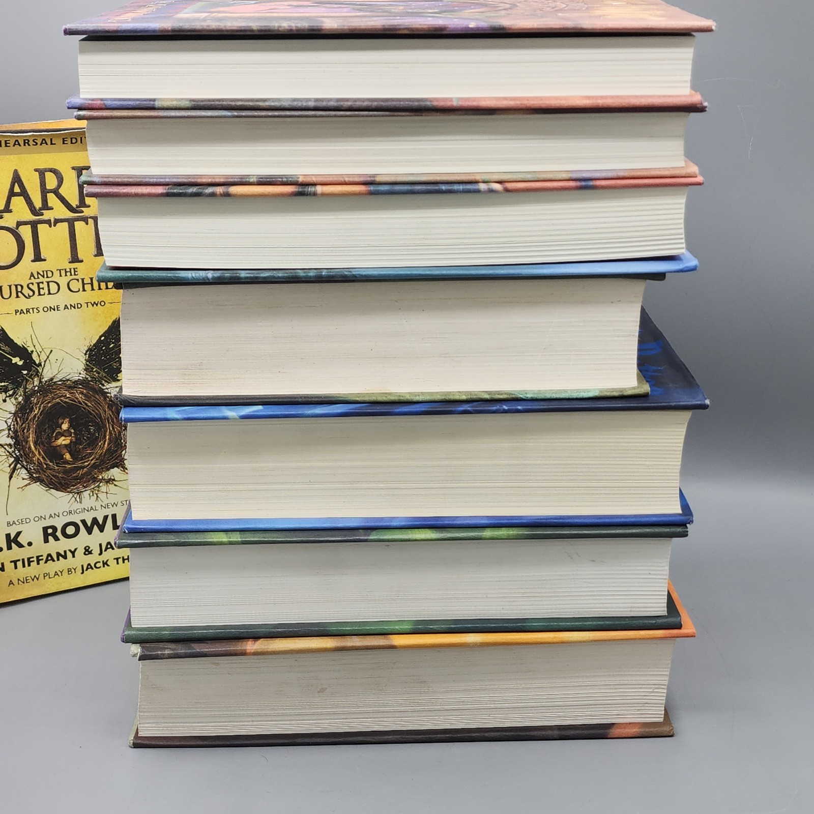 Harry Potter Series – Complete Hardcover Set 1-7 & The Cursed Child J K Rowling