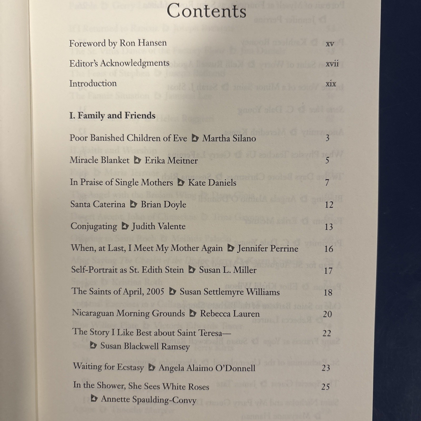 St. Peter’s B-List: Contemporary Poems Inspired by the Saints Edited by Miller