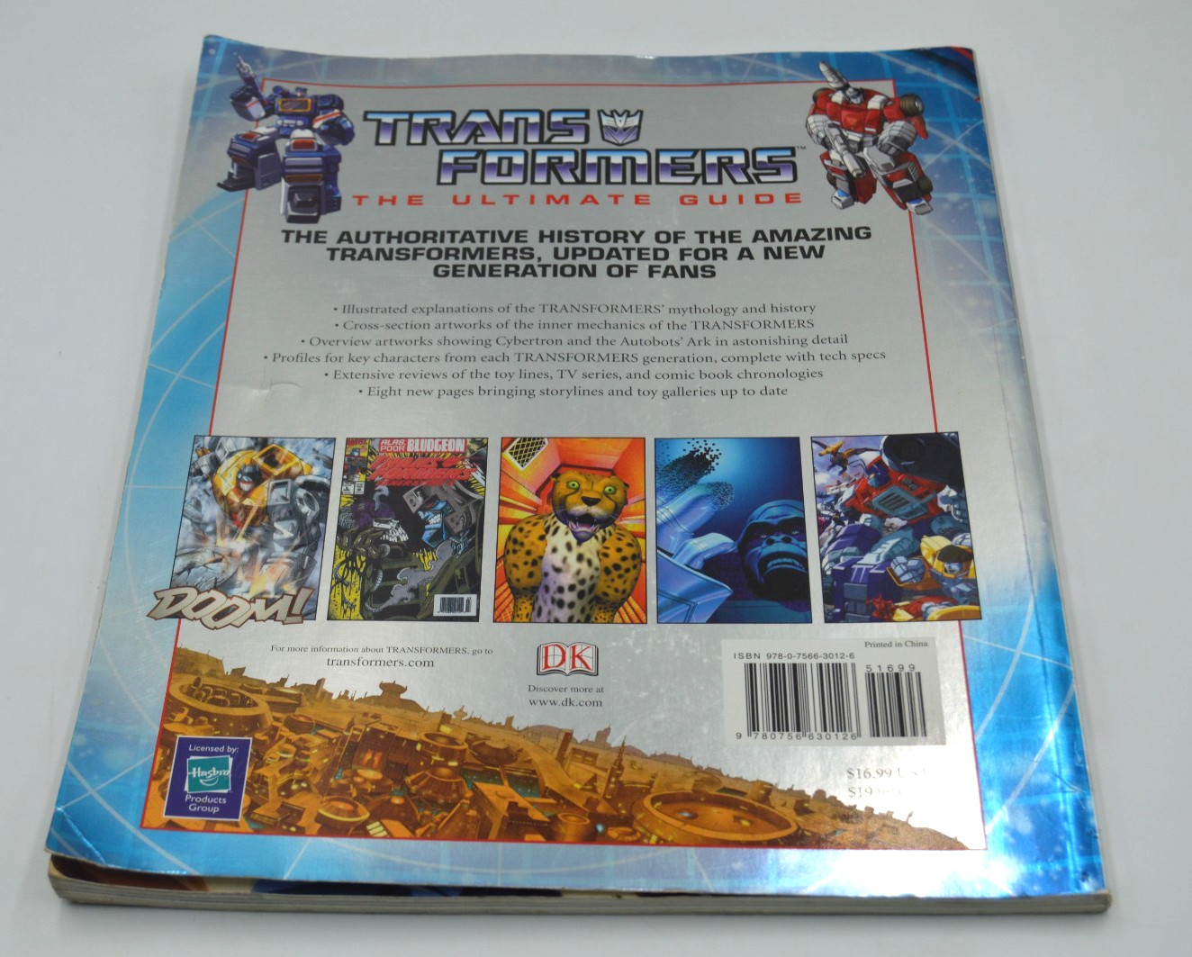 Transformers The Ultimate Guide DK Hardcover Updated Edition 2007