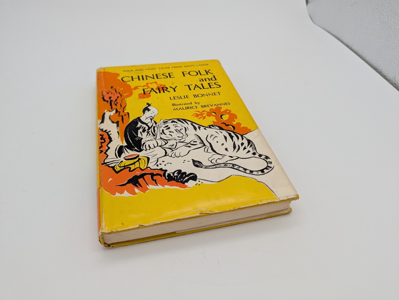 Chinese Folk and fairy Tales Leslie bonnet illustrated Maurice Brevannes 1963