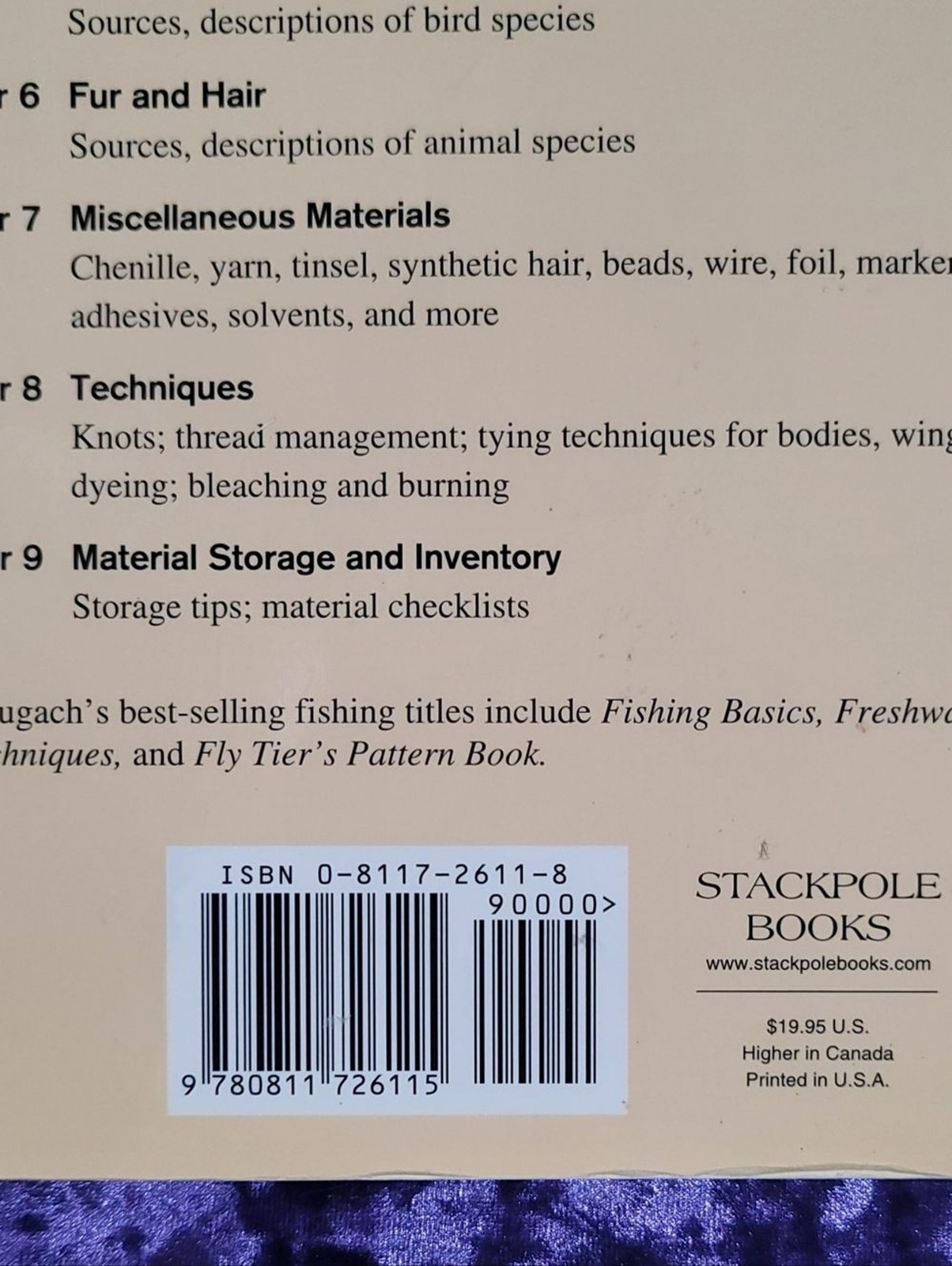 0905. EUC ~ Fly Tiers Handbook by Gene Kugach