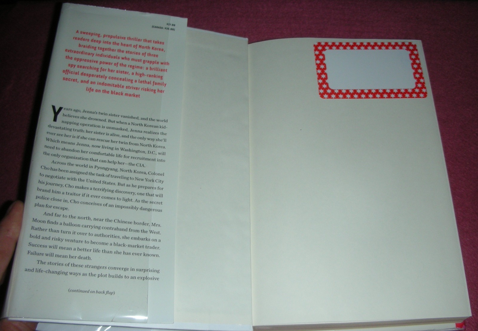 STAR Of The NORTH by D. B. John 2018 HC/DJ ~ 1st Edition 1st Printing + Cover