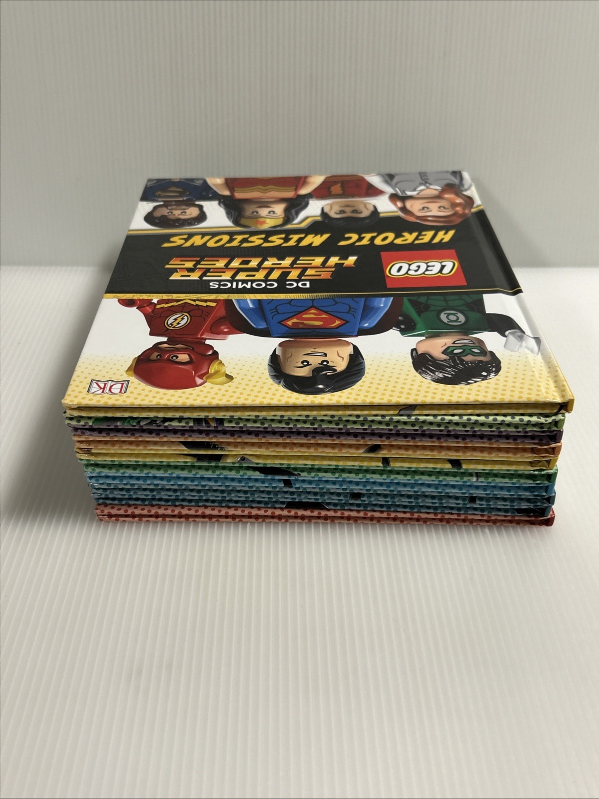 LEGO DC Comics Super Heroes Collection – 2016, 10-Book Set – No Mini Figure