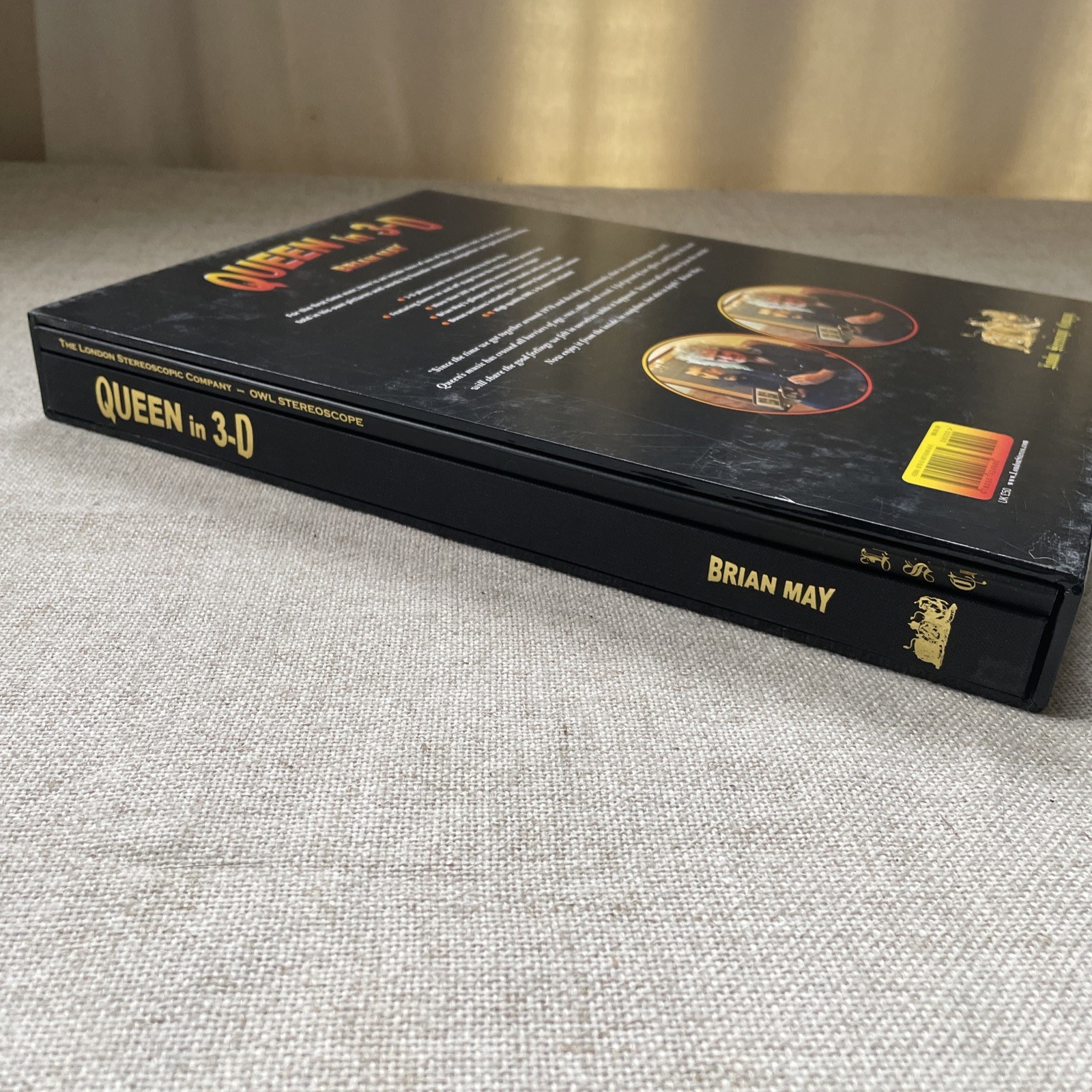 Queen In 3D by Brian May 2017 Hardcover Stereotype Slipcase First Printing