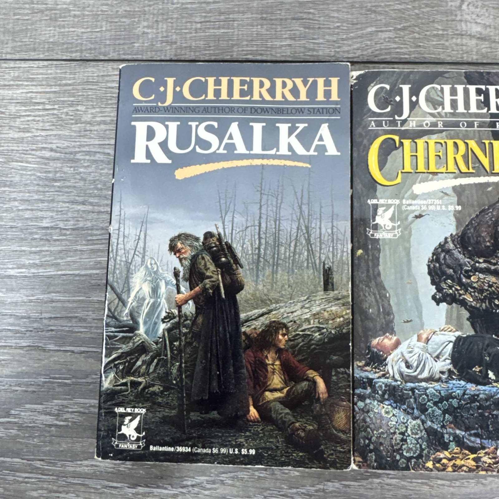 C. J. Cherryh – Russian Stories Book Lot of 2 PB – Chernevog, Rusalka ,Charnevog