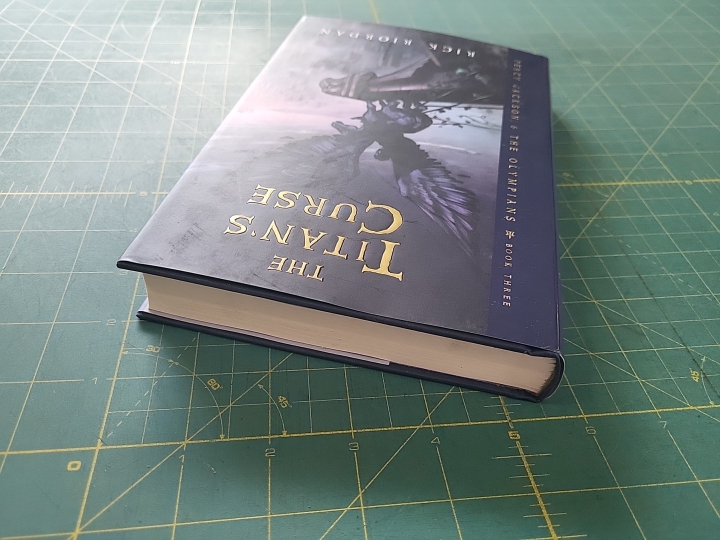 The Titan’s Curse By Rick Riordan (Hardcover) First Edition Book
