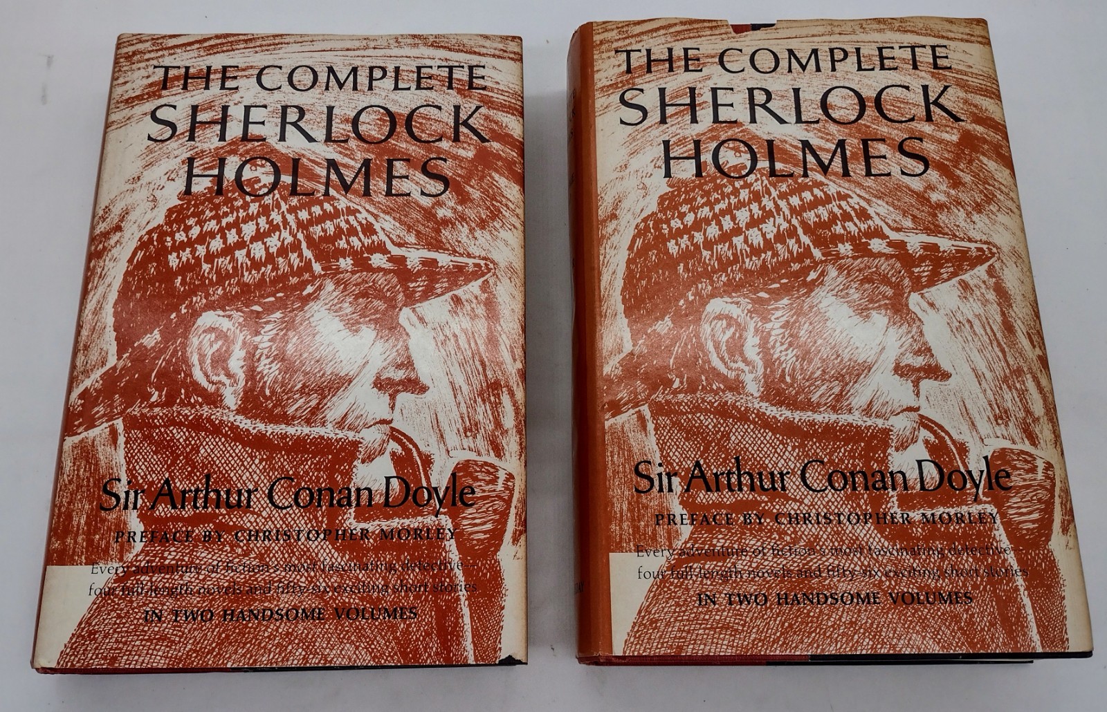 The Complete Sherlock Holmes 2 Volume Set by Sir Arthur Conan Doyle Doubleday