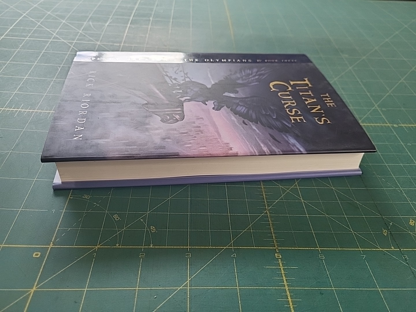 The Titan’s Curse By Rick Riordan (Hardcover) First Edition Book