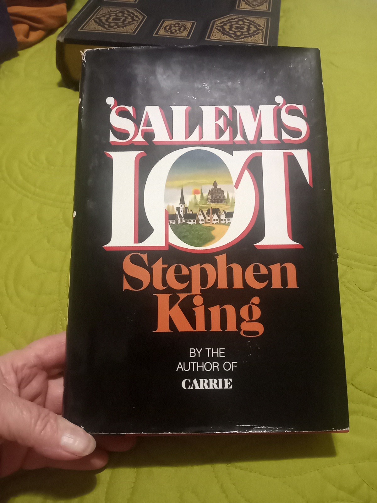 Vintage Salem’s Lot by Stephen King Hardcover Book 1975 Dust Jacket