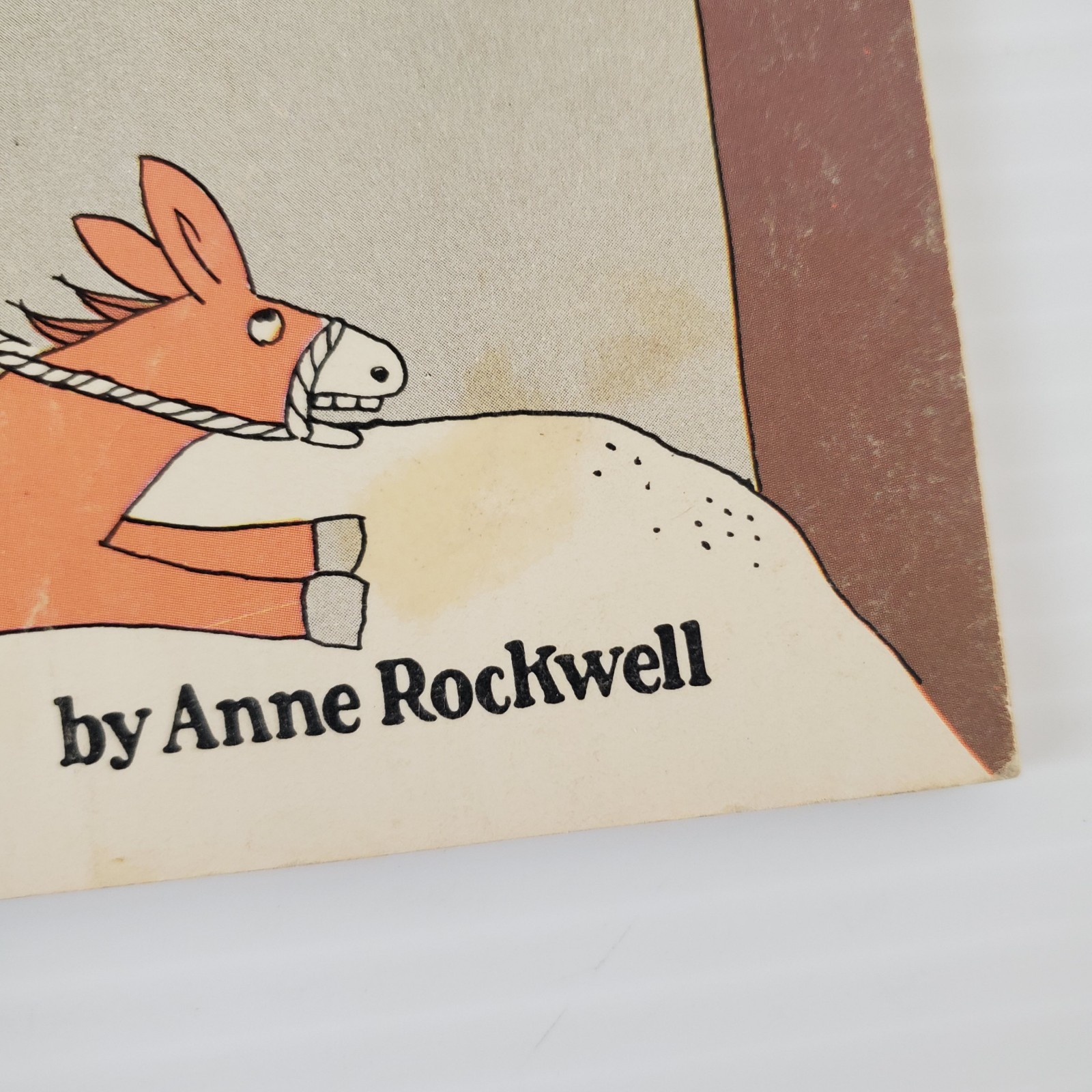 the Bump in The Night by Anne Rockwell 1975 PB