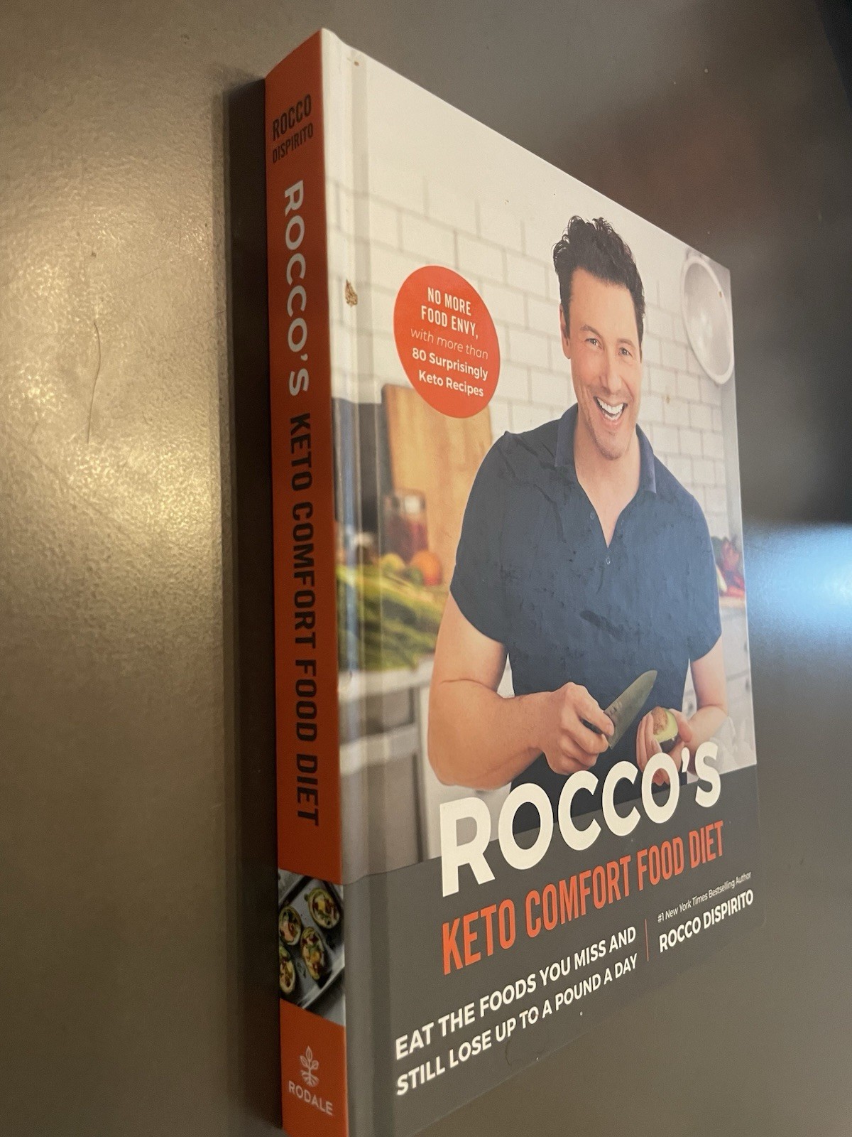Rocco’s Keto Comfort Food Diet Cookbook Hard Cover Pristine Condition 2021