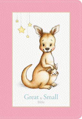 CSB Great and Small Bible, Pink LeatherTouch, Red Letter, Presentation Page, Ful