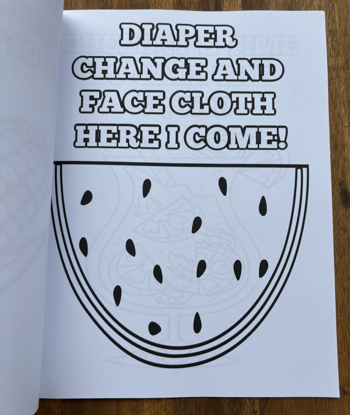 Shit For Old People To Color Funny Adult Coloring Book ~ Over the Hill Joke Gift