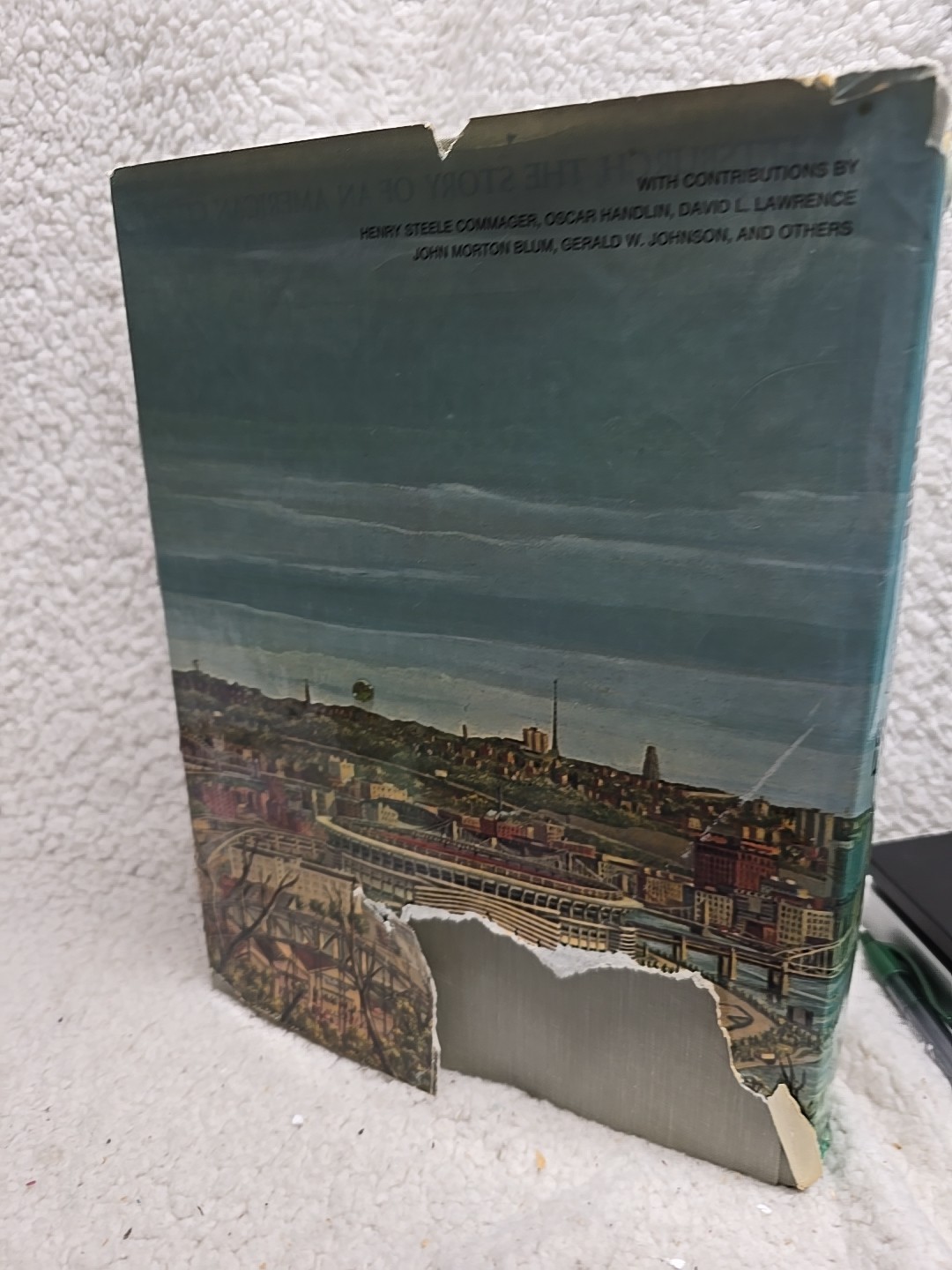 Pittsburgh The Story of An American City 1975 Book by Stefan Lorant Signed