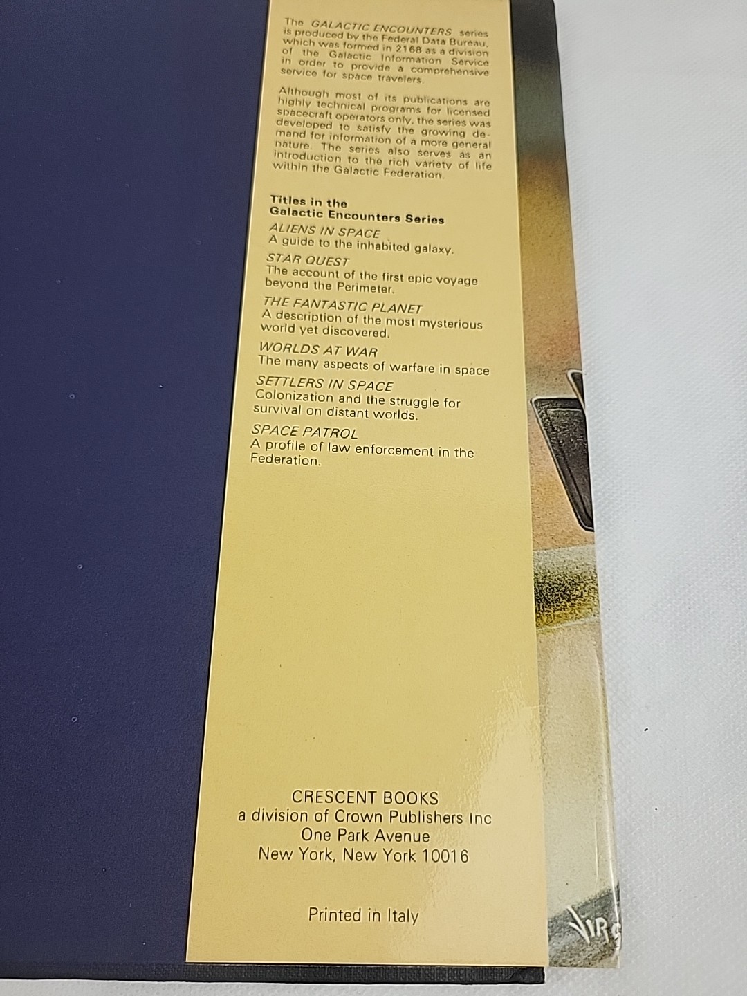 Space Patrol: The Official Guide to the Galactic Security Force Hardcover