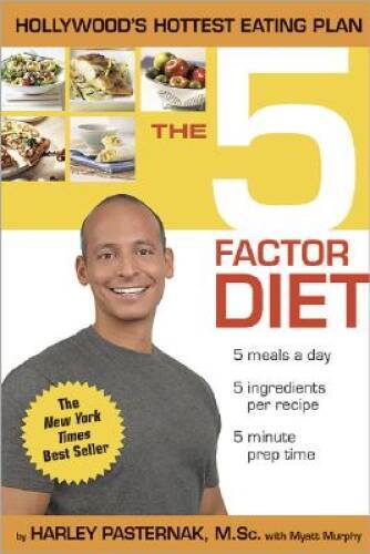 The 5 Factor Diet – Hardcover By Harley Pasternak – VERY GOOD