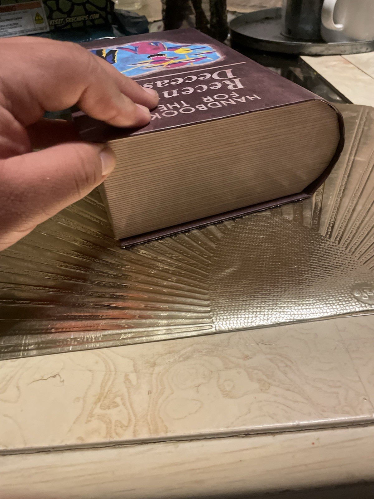 Amscan Unique Beetlejuice Handbook Book Box (1 Pc.) – 9.25″ x 7.5″ Empty