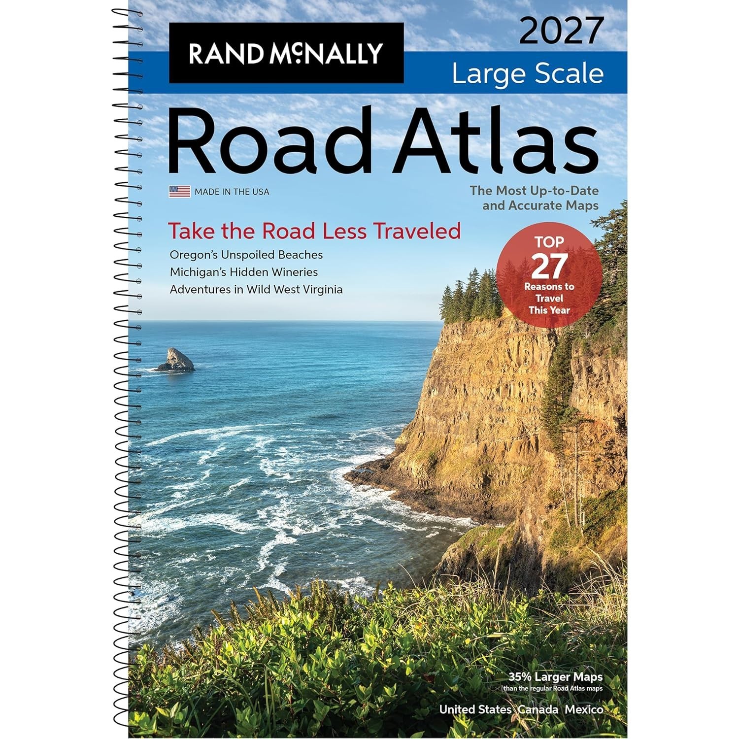 Rand McNally 2027 Large Scale Road Atlas by Rand McNally