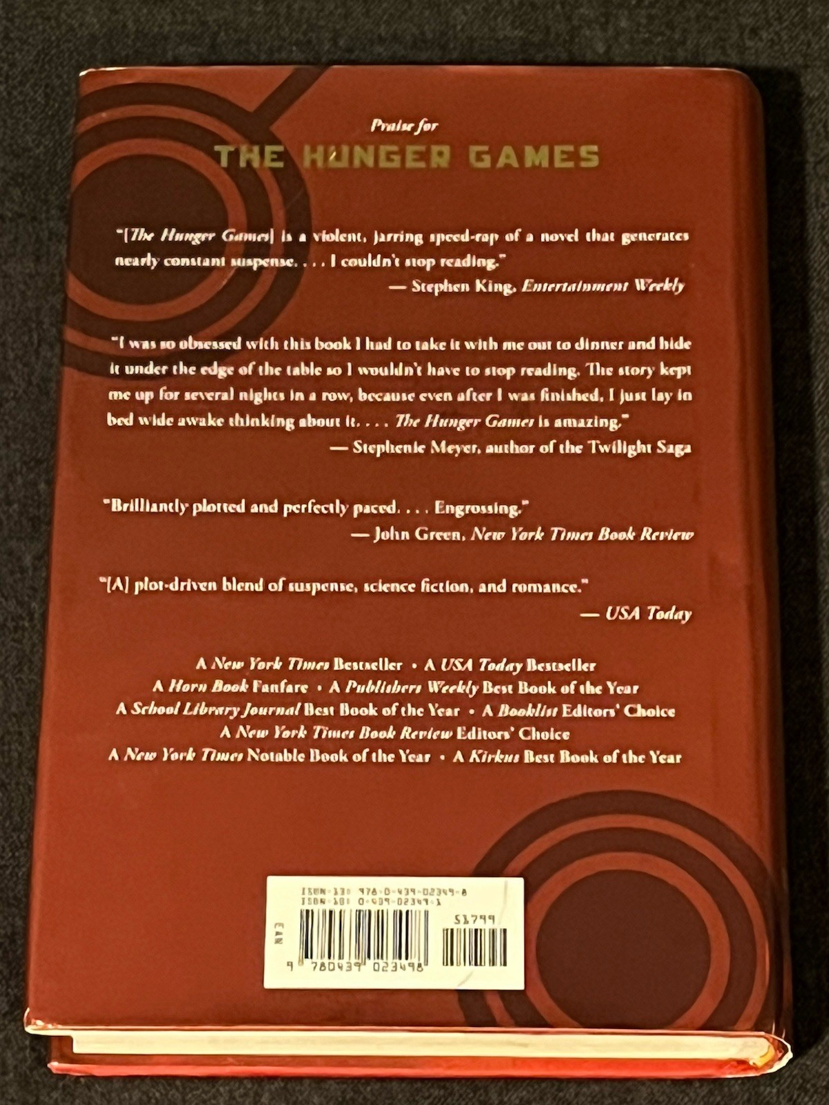 The Hunger Games Trilogy Boxed Set – Hardcover By Suzzanne Collin’s EUC
