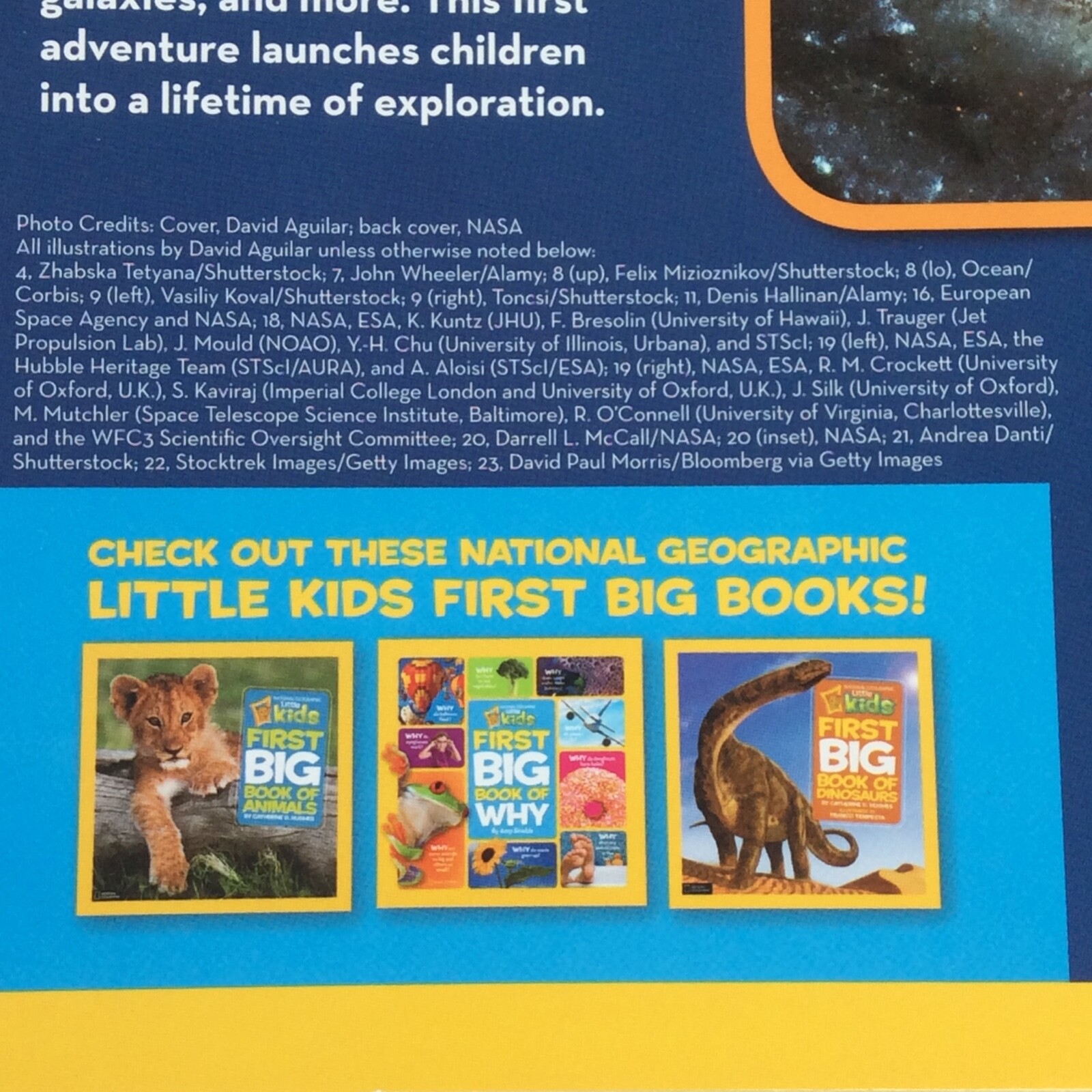 National Geographic Kids Book Of Space By Catherine D Hughes 2013