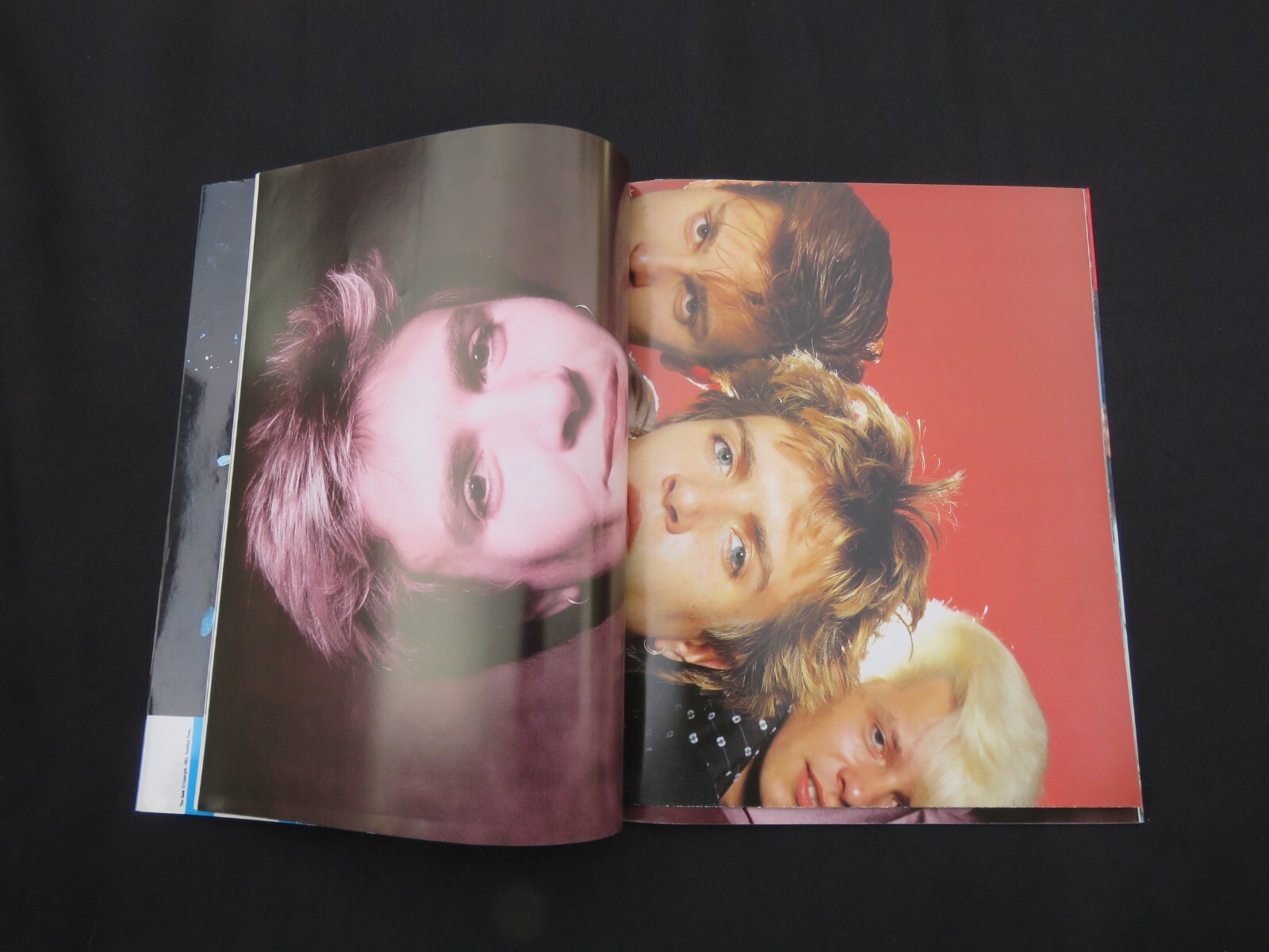 Duran Duran Book In Their Own Words Vintage 1983 Japanese Printing w/ Poster