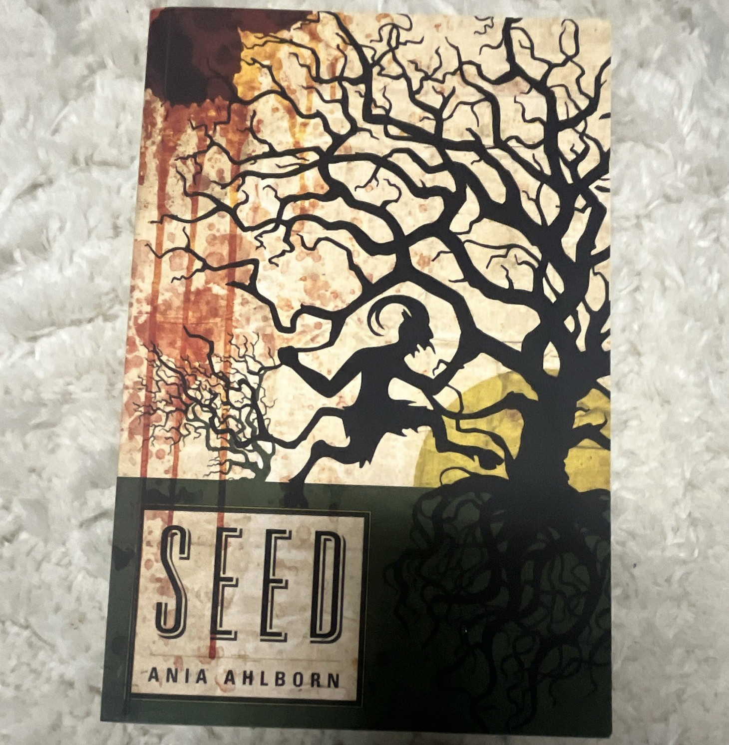 Seed by Ania Ahlborn (2012, Trade Paperback) Horror Thriller Fiction