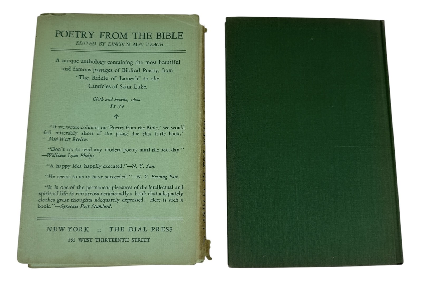 Candles in the Wind by Charles J. Quirk S.J. 1931 Poetry Book The Dial Press