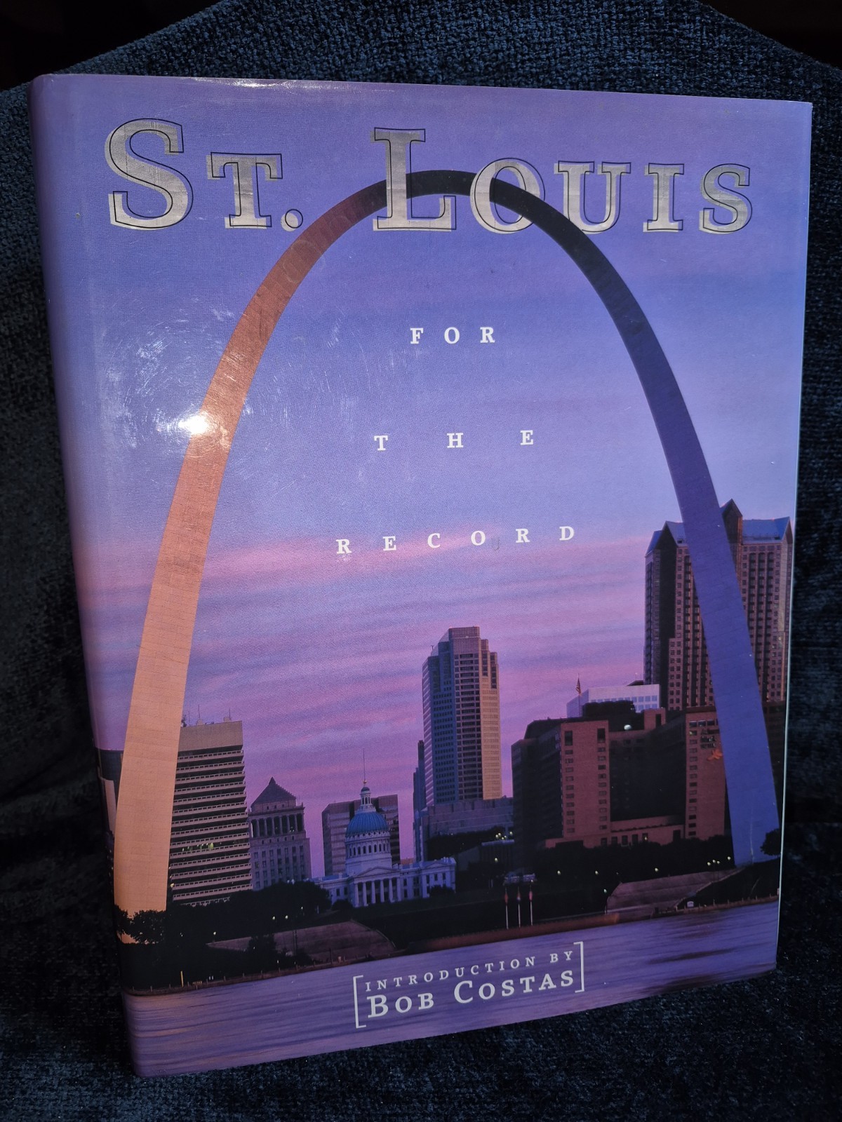 Baseball Coffee Table Book St Louis For the Record Bob Costas HC Color Images DJ