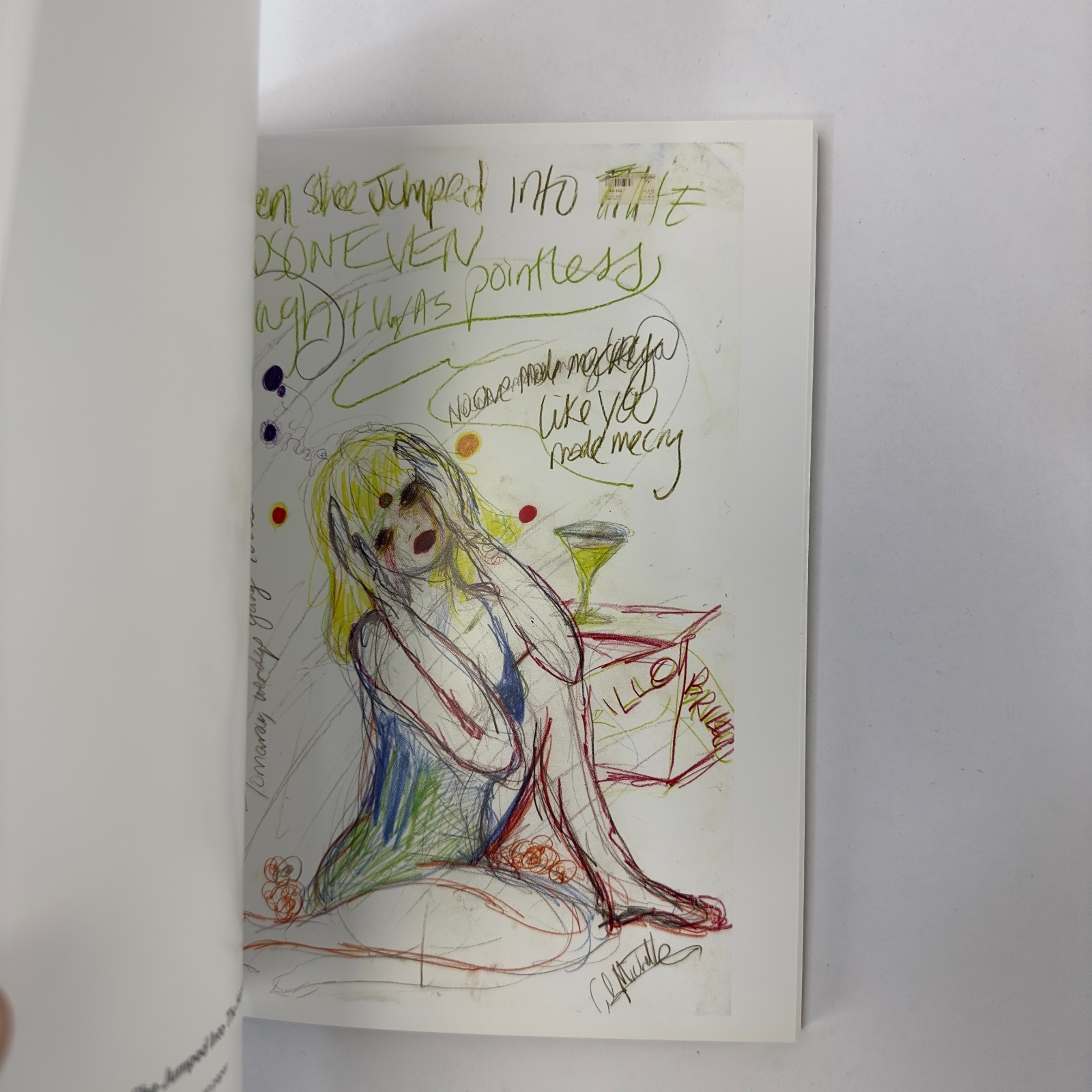 ‘And She’s Not Even Pretty’ Exhibition Book by Courtney Love Misprint LE