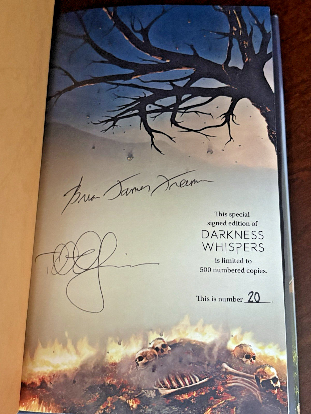 Richard Chizmar & Brian James Freeman ~ Darkness Whispers ~ Signed ~ Limited