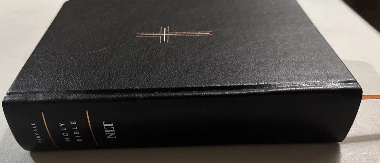 NLT Wide Margin Bible, Filament Enabled Hardcover LeatherLike