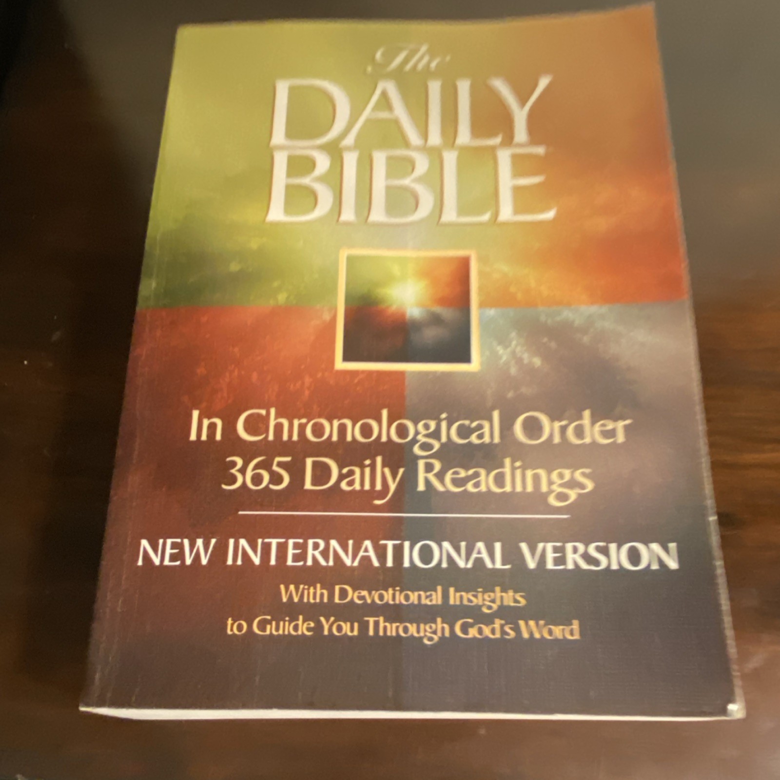 F. Lagard Smith The Daily Bible NIV Chronological 365 Readings PB 1990
