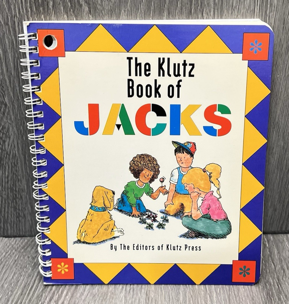 The Klutz Book of Jacks – 1988 Spiral Bound