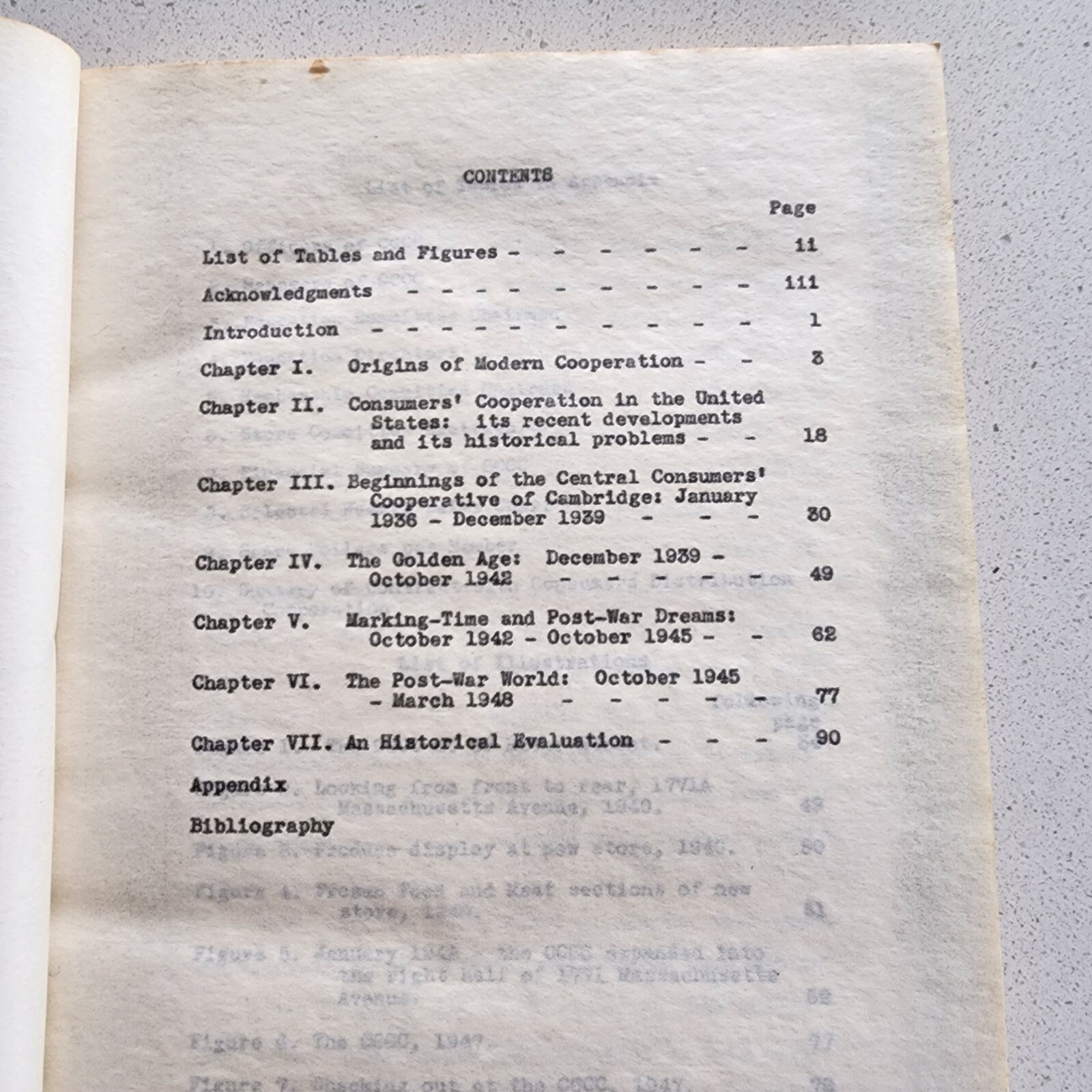 Original 1948 Harvard University Honors Thesis –Rare Harvard & Cambridge History