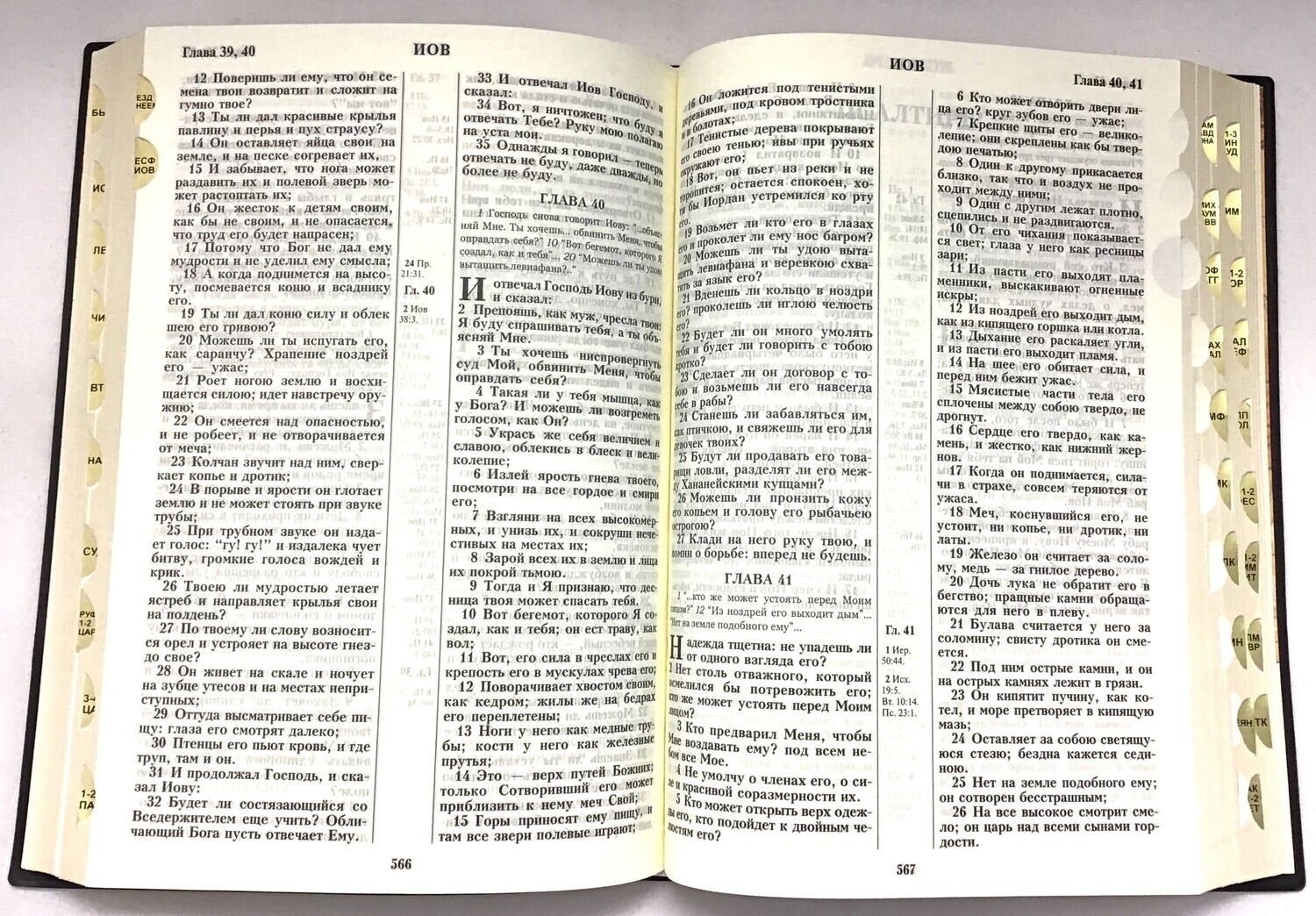 Russian Bible Size 170 x 240 mm Soft Cover Golden Edges Thumb Index . БИБЛИЯ