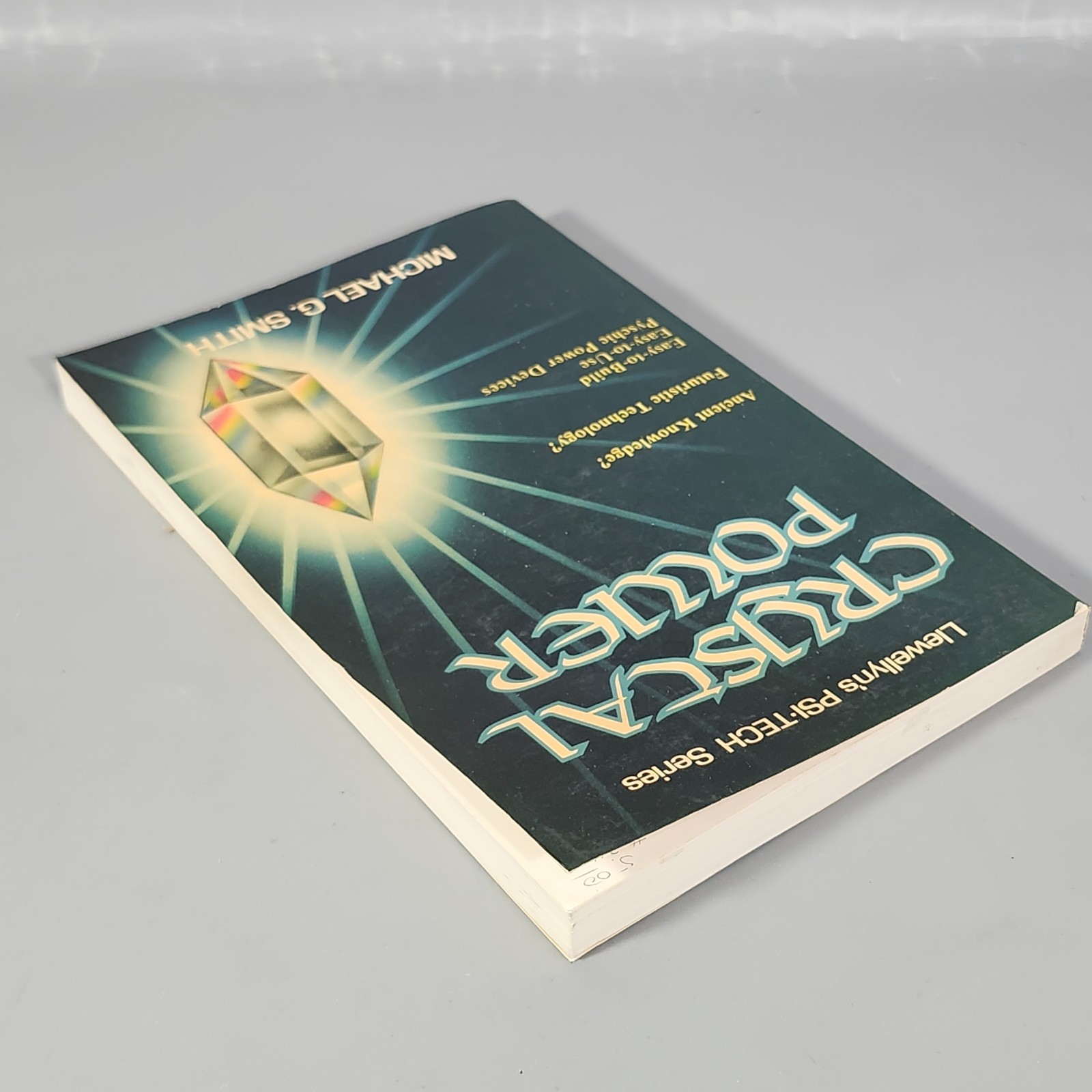 1985 Crystal Power Book Michael Smith PB Book Liewellyns PSI-Tech Series