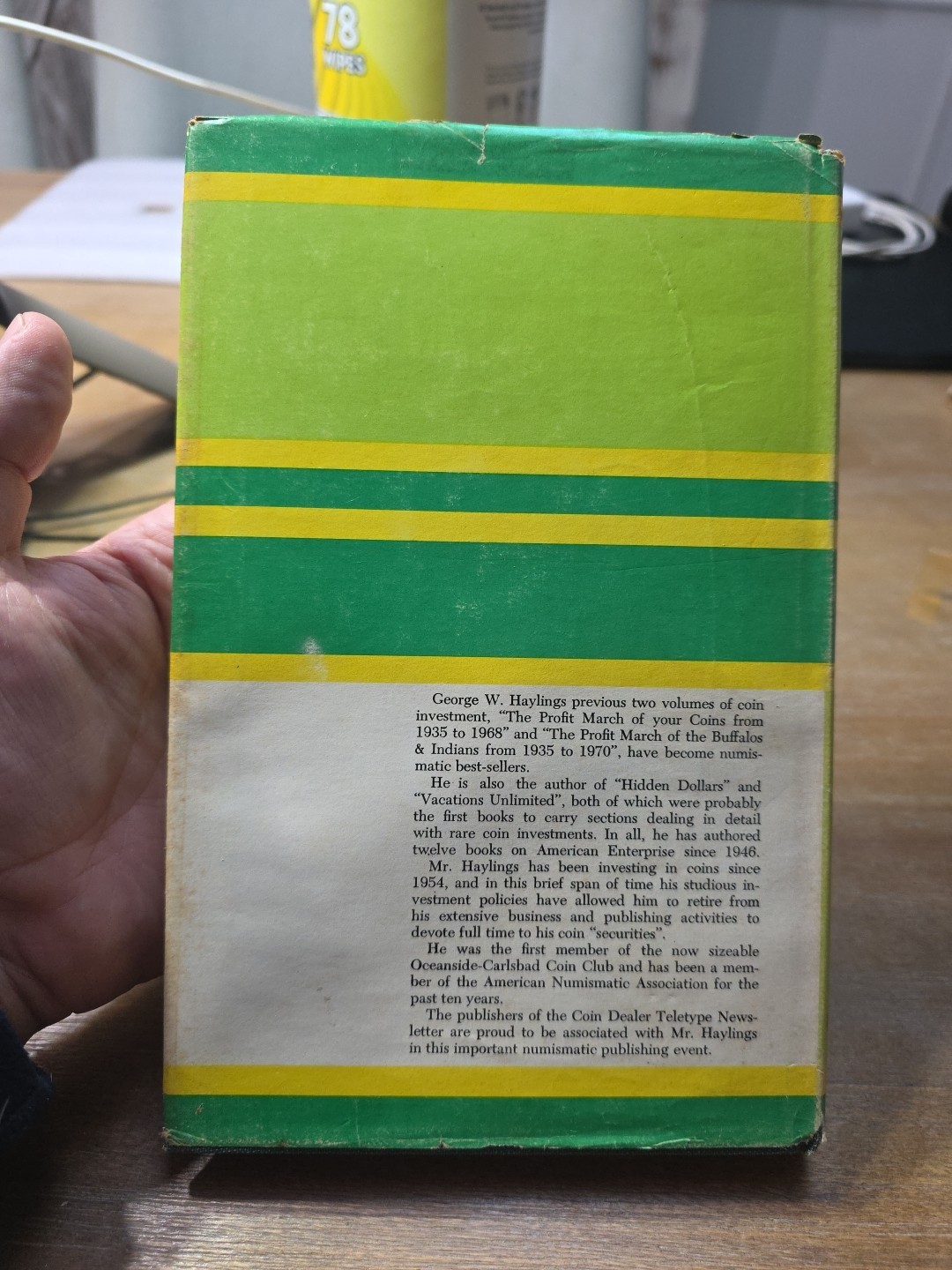 The Profit March Of Your Coin Investment 1935 To 1971, George Haylings, 1st Edit