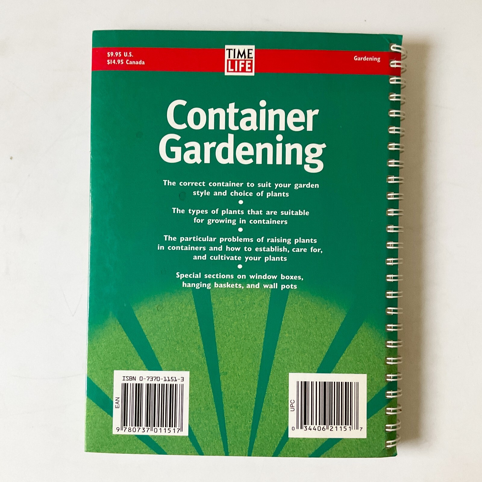 Container Gardening Potted Plants Flowers Patio Garden Tips Lot of 2 Books