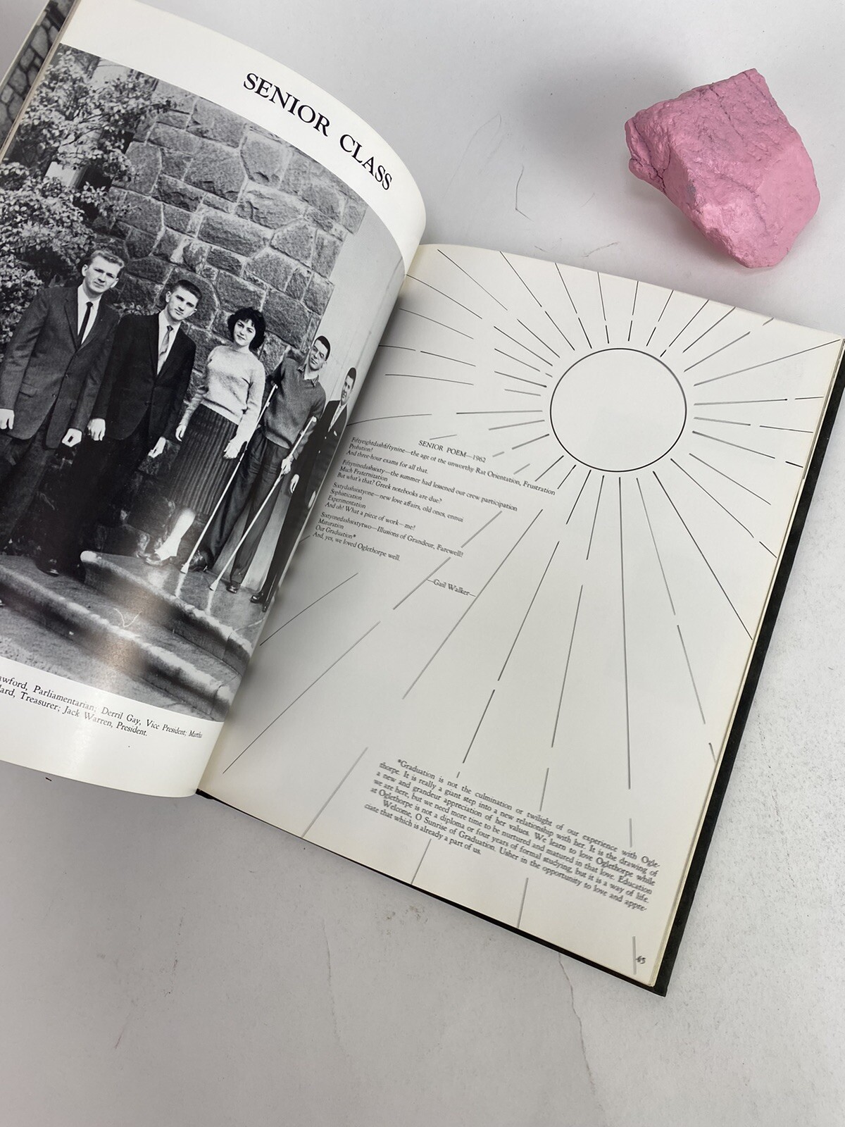 1962 Yamacraw, Oglethorpe College, Atlanta, Ga. YEARBOOK ANNUAL