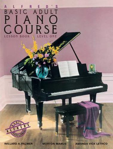 Alfred’s Basic Adult Piano Course: Less- 0882848321, paperback, Willard A Palmer