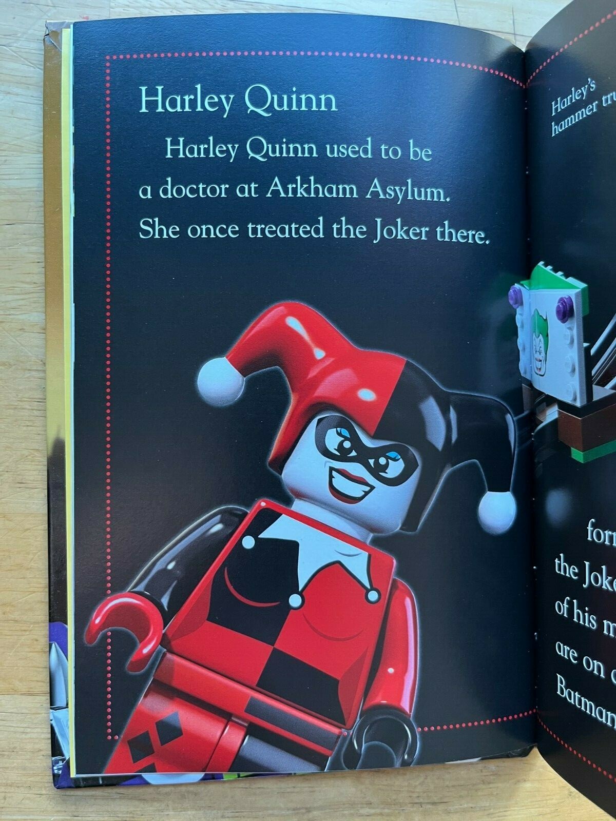Set of 3 Lego DC Comics Super Heroes Books (Hardcover)