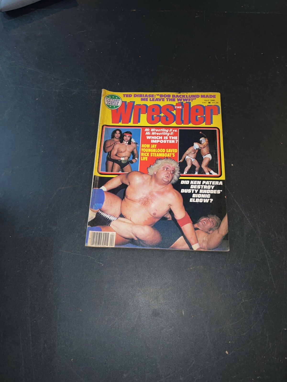 The Wrestler Magazine April 1980 Dusty Rhodes Cover AWA WWF NWA Mid South