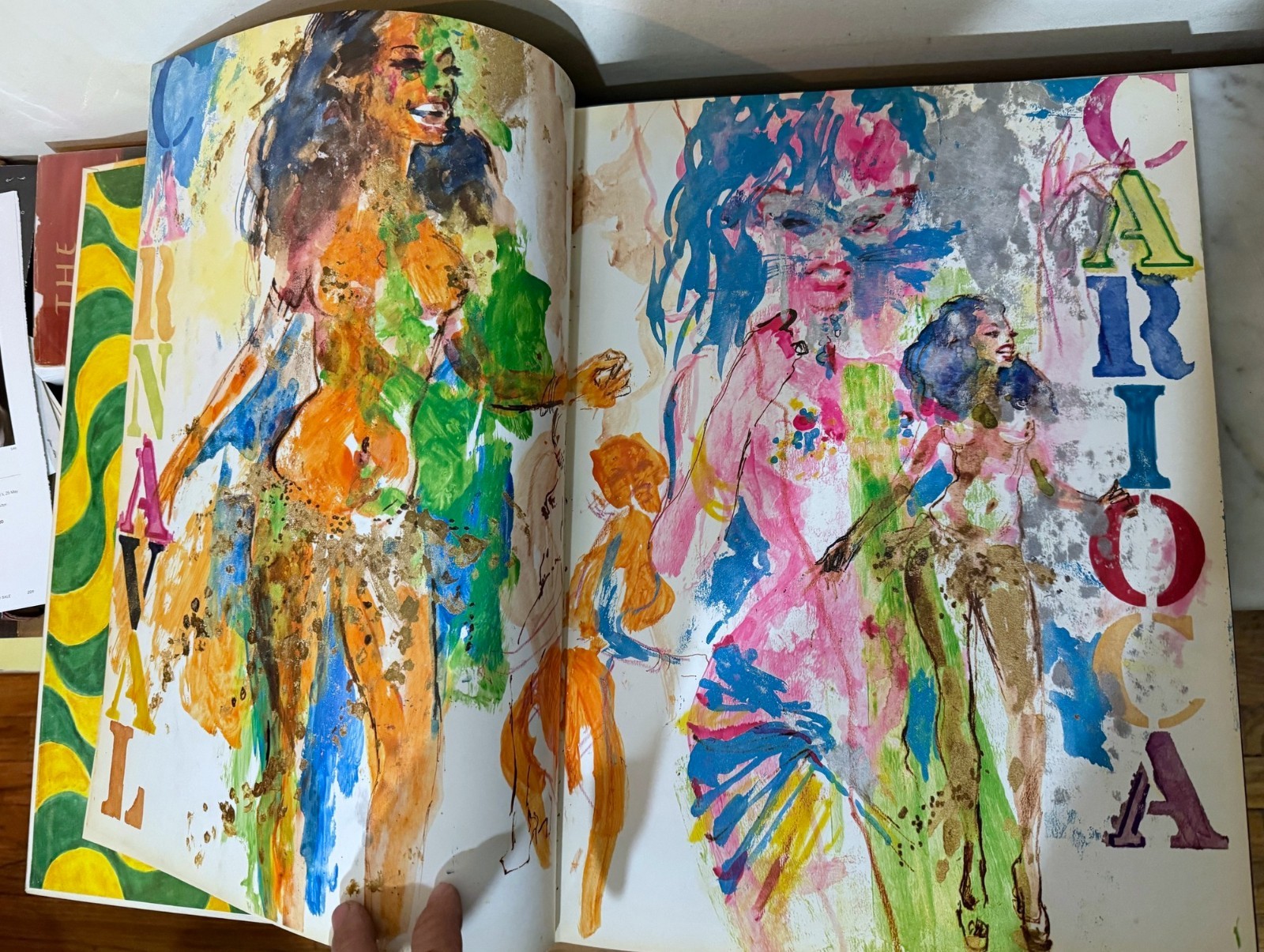 LEROY NEIMAN – CARNAVAL – 1981 – HARDCOVER – PUBLISHED BY KNOEDLER