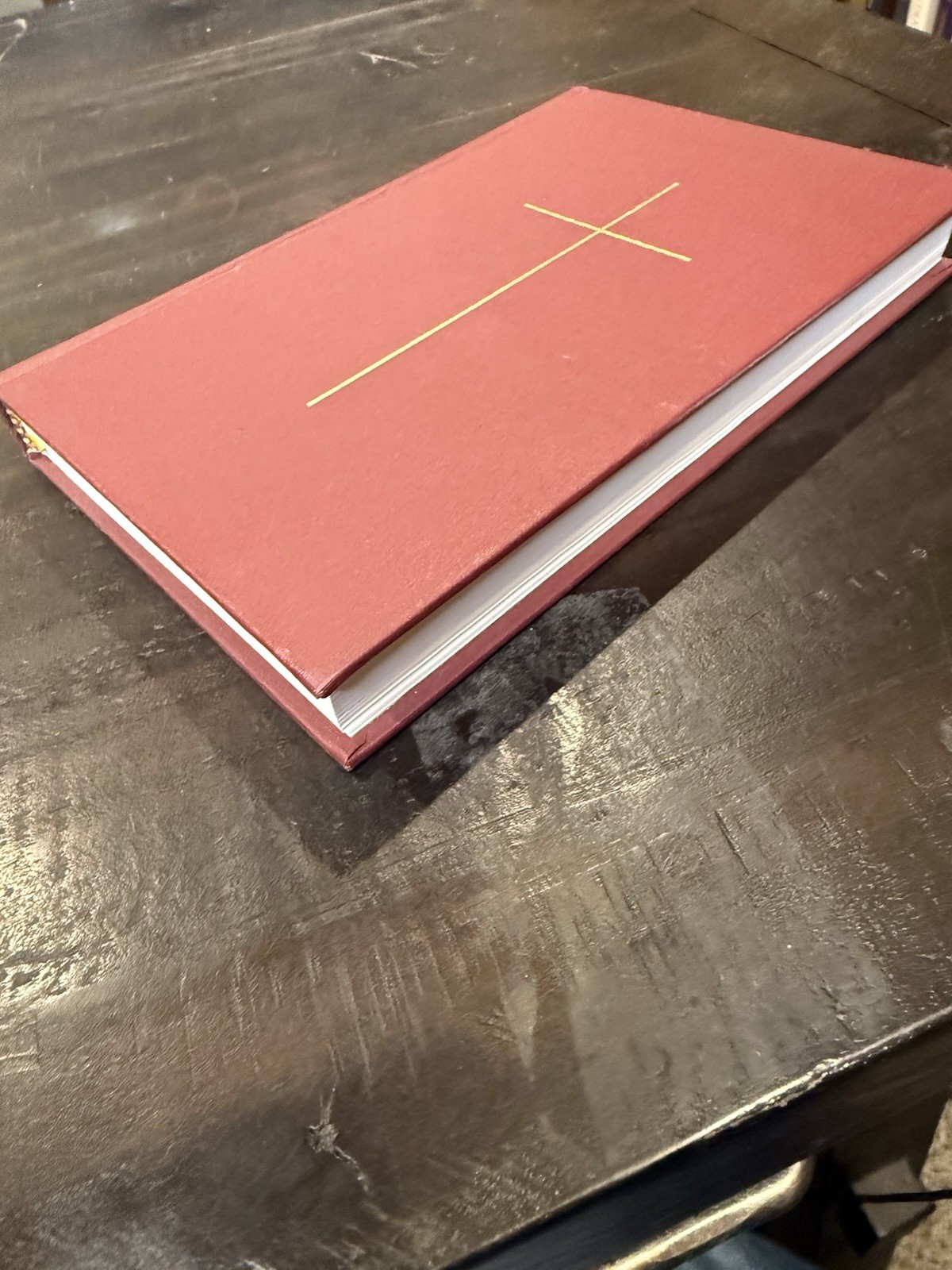 The Book of Common Prayer Reformed Episcopal Church Burgundy Hardcover Nice