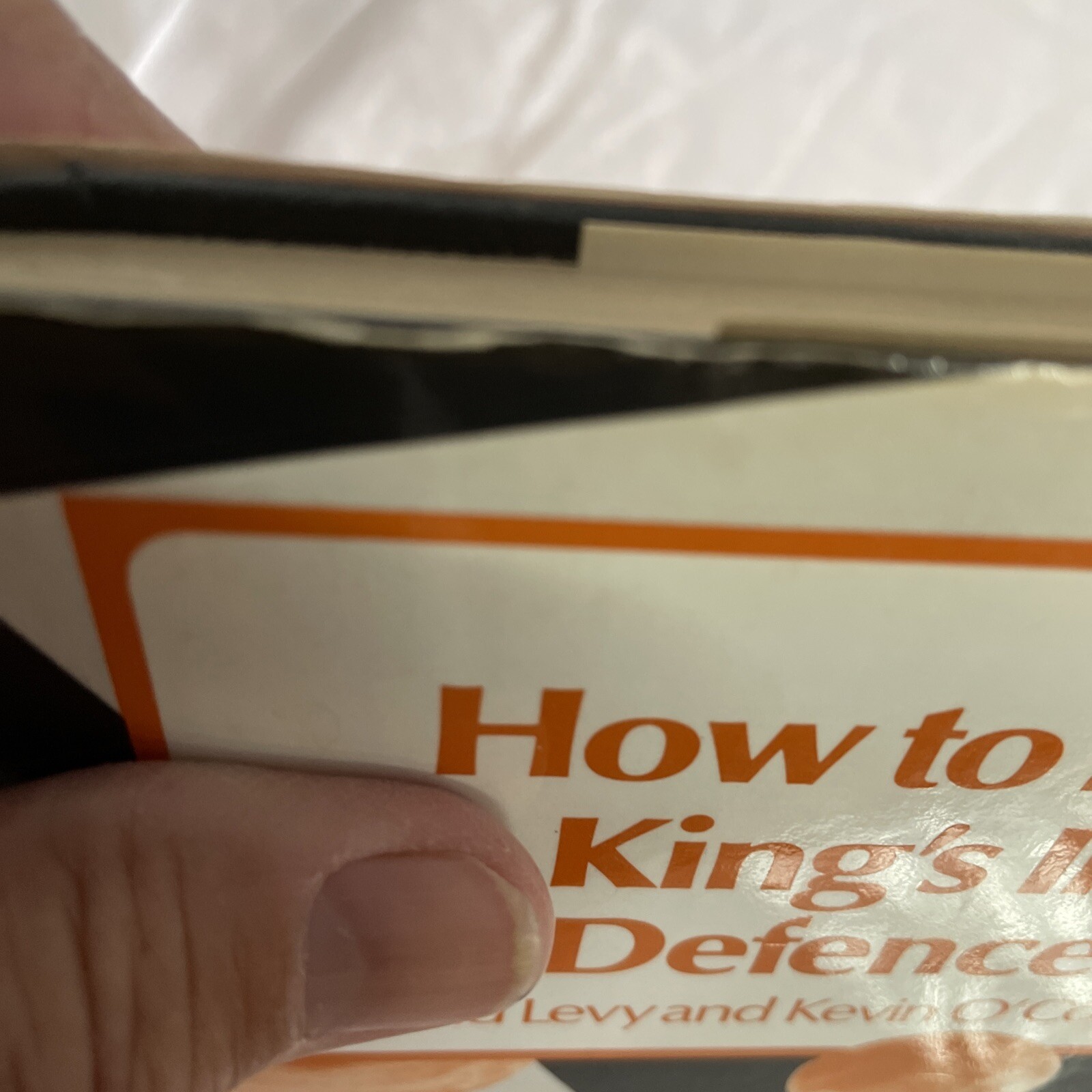 How to Play the King’s Indian Defence Hardback by D. Levy & K. O’Connell