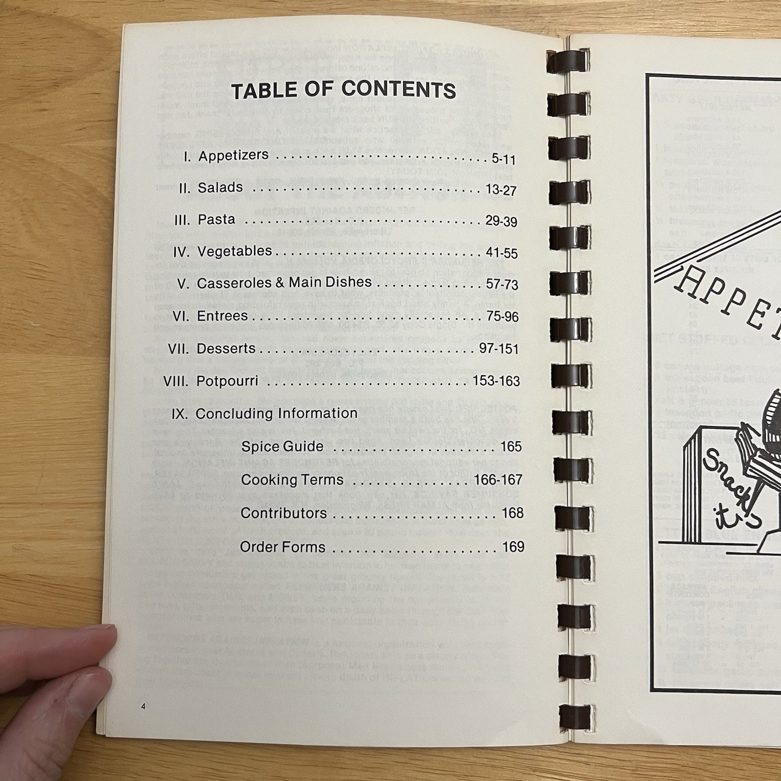 Jan Leasures Inflation Proof Recipes Spiral Bound Cookbook Vintage 1980