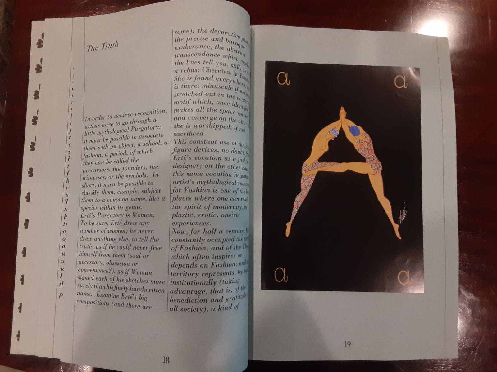 Erte. Text by Roland Barthes. Franco Maria Ricci publisher.1972 Limited Edition