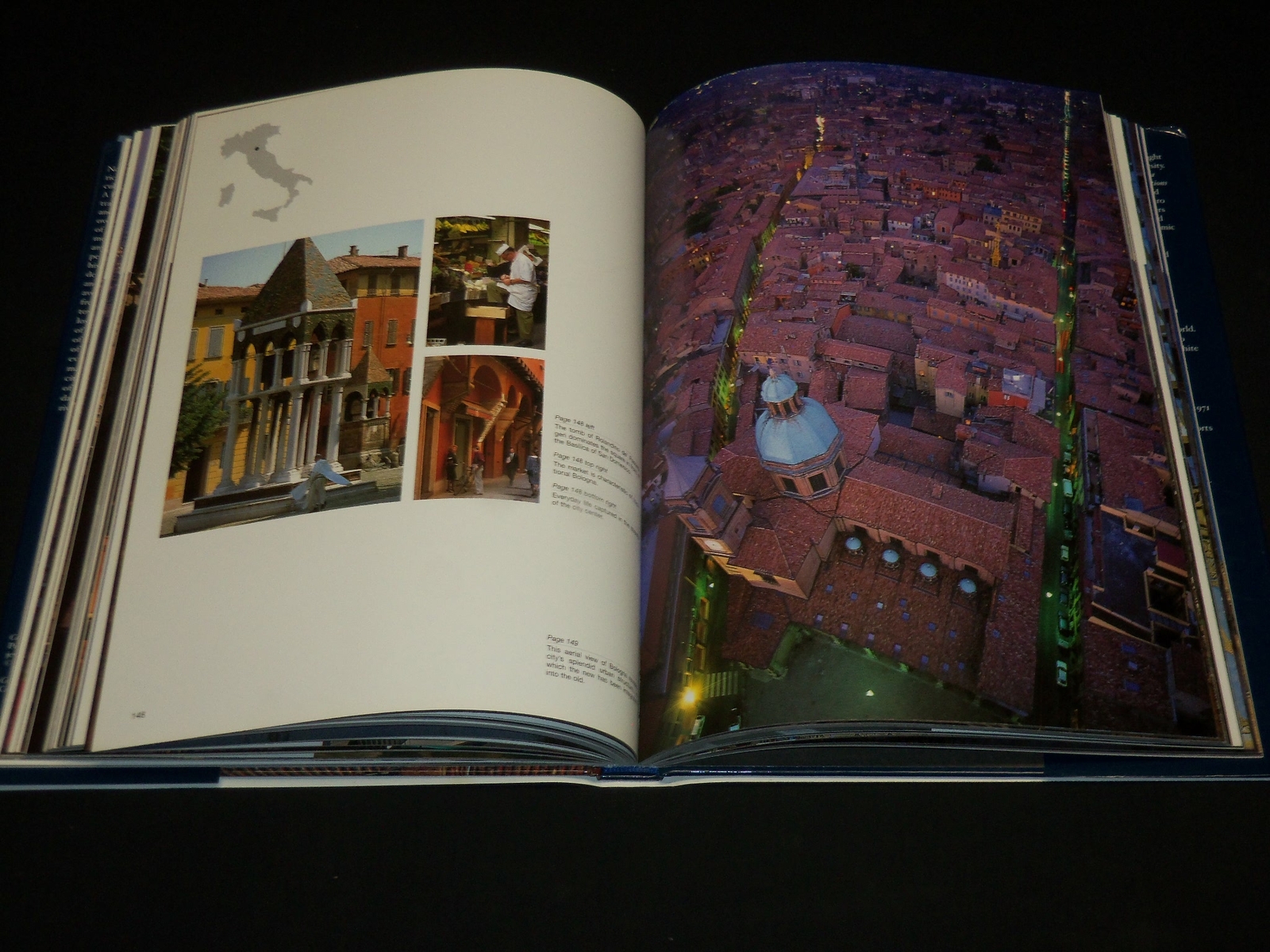 2003 WONDERFUL CITIES OF ITALY HARDCOVER BOOK BY PIERO BAIRATI – I 1970