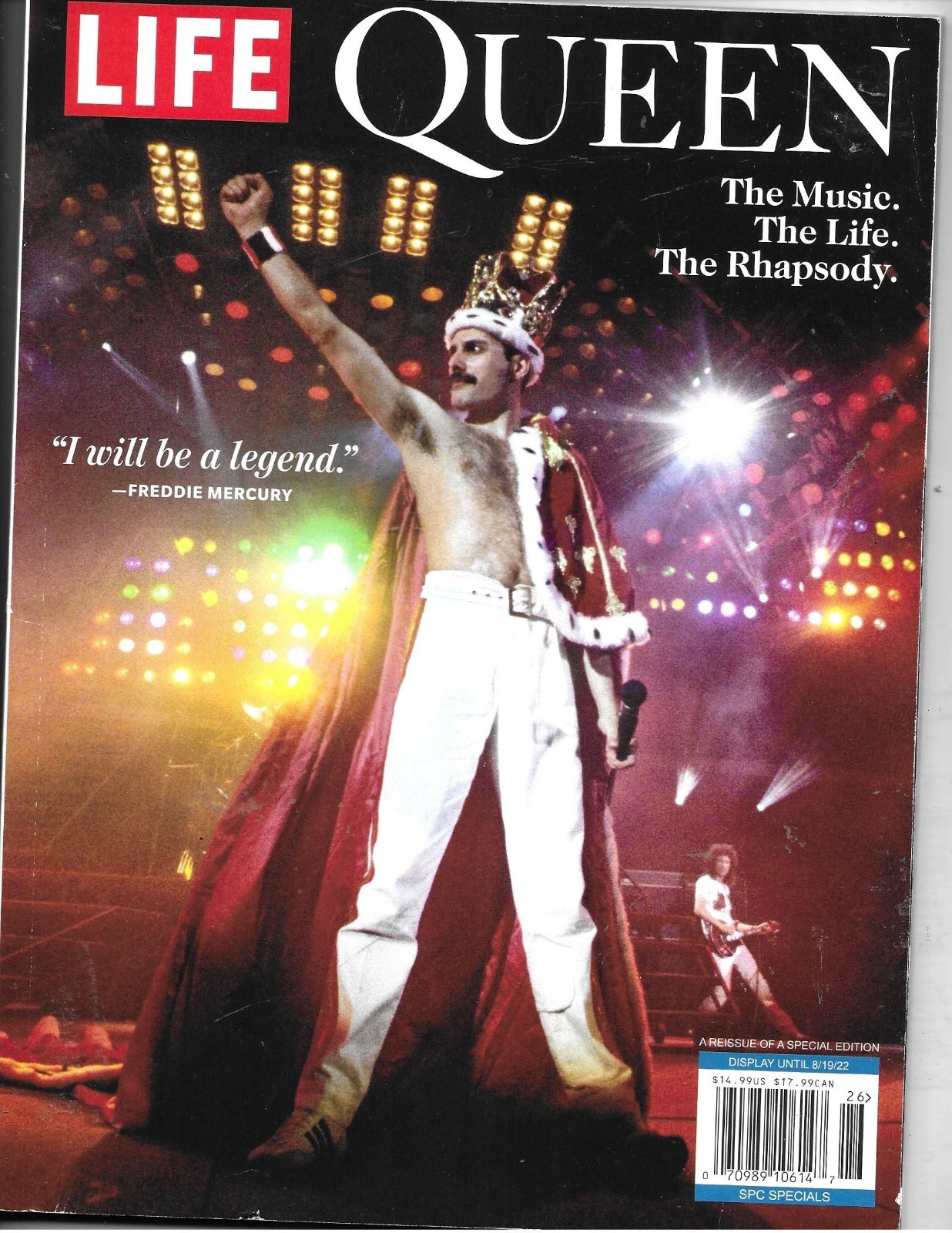 Queen by Life Magazine 2019 Freddie Mercury Brian May